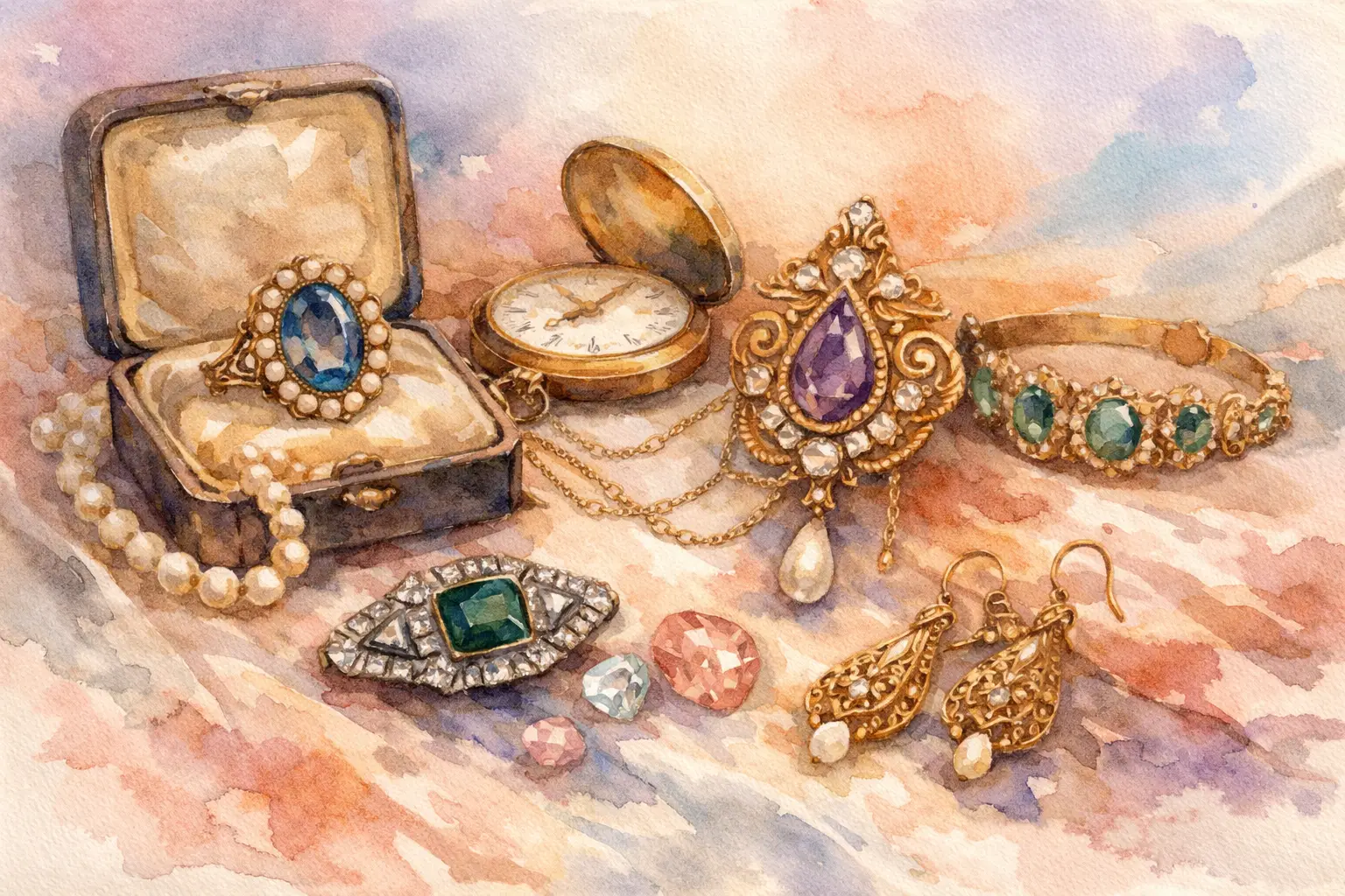 How to Source Antique Jewellery First