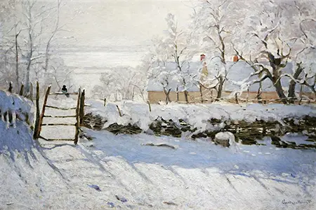 Claude Monet's The Magpie (1868–1869)